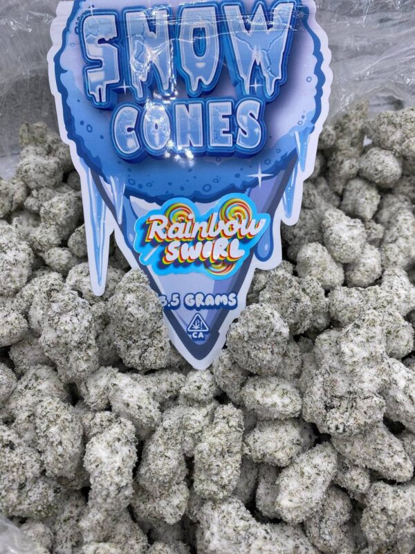 SNOW CONES (Rainbow swirl)