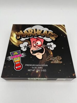 Warheadz Hash Rosin Exotic Edition