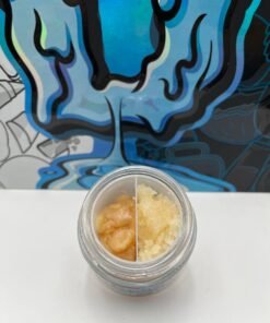 Snooze Drool badder x suger concentrates in one oz baller jars